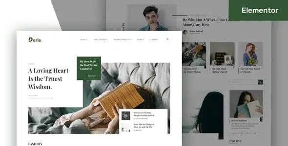 Doris – Blog & Magazine Template Kit